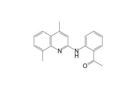 2[(2'-Acetylphenyl)amino]-4,8-dimethylquinoline