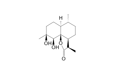 3,7,11-Trimethyl 2,3-dihyoxy-13-oxatricyclo[8.3.0.0(1,6)]tridecan-12-one
