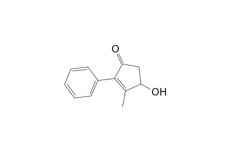 2-Cyclopenten-1-one, 4-hydroxy-3-methyl-2-phenyl-