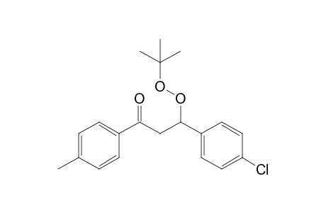 3-(tert-Butylperoxy)-3-(4-chlorophenyl)-1-p-tolylpropan-1-one