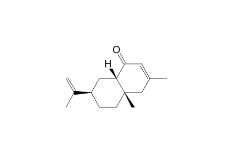 1(4H)-Naphthalenone, 4a,5,6,7,8,8a-hexahydro-3,4a-dimethyl-7-(1-methylethenyl)-, [4aS-(4a.alpha.,7.alpha.,8a.alpha.)]-