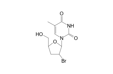1-(2-Azido-2,3-dideoxy-.beta.,D-threo-pentofuranosyl)-5-methylthymine