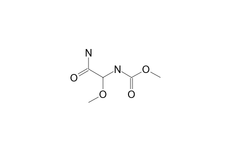 2-[(METHOXYCARBONYL)-AMINO]-2-METHOXYACETAMIDE