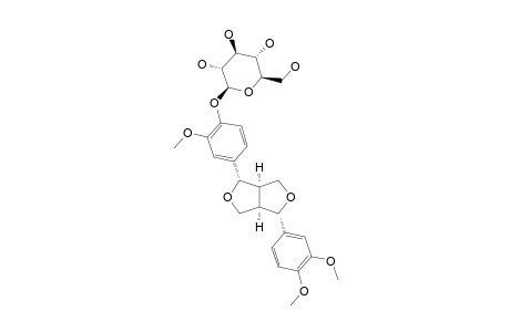 (+)-PINORESINOL-MONO-METHYLETHER-BETA-D-GLUCOPYRANOSIDE
