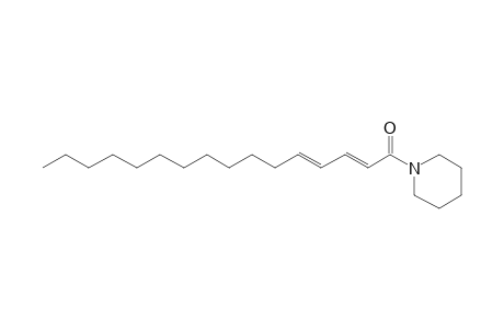 (2E,4E)-1-(Piperidin-1-yl)hexadeca-2,4-dien-1-one