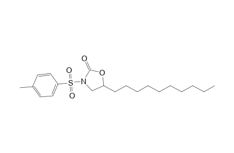 5-decyl-3-(4-methylphenyl)sulfonyl-2-oxazolidinone