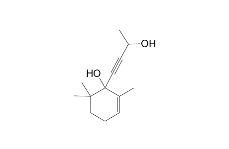1-(3-Hydroxy-1-butynyl)-2,6,6-trimethyl-2-cyclohexenol