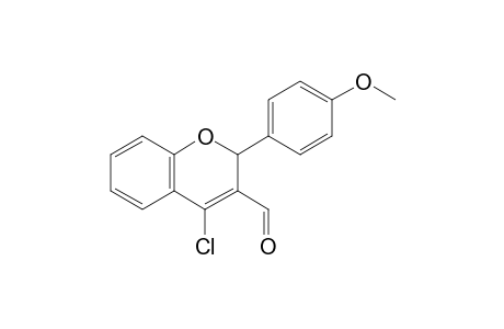 4-Chloro-2-(4'-methoxyphenyl)-2H-3-chromenecarbaldehyde