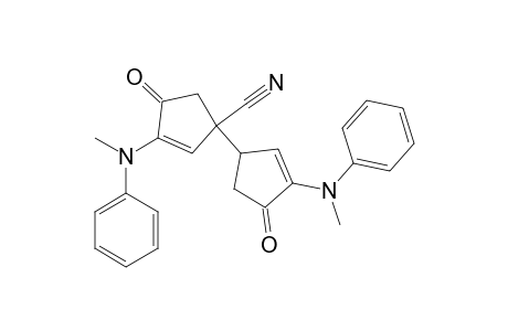 [Bi-2-cyclopenten-1-yl]-1-carbonitrile, 3,3'-bis(methylphenylamino)-4,4'-dioxo-
