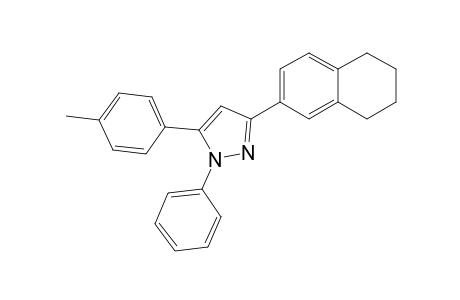 1-phenyl-3-(5,6,7,8-tetrahydronaphthalen-2-yl)-5-p-tolyl-1H-pyrazole