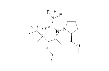 (2R,3S,2'S)-N-(3-tert-Butyldimethylsilylhex-2-yl)-N-(2'-methoxymethylpyrrolidin-1'-yl)trifluoroacetamide