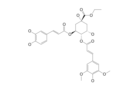 ETHYL_5-O-CAFFEOYL-4-O-SINPOYLQUINATE