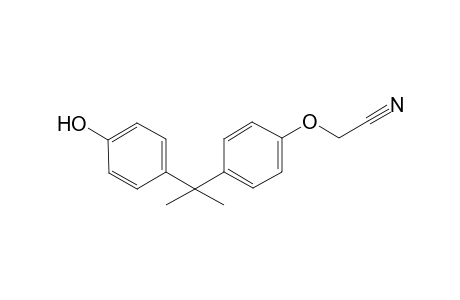 2-(4-Hydroxyphenyl)-2-(4-cyanomethyloxyphenyl)propane