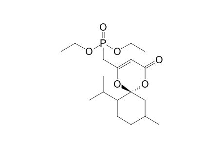 (6R)-4-[(Diethyl)phosphonomethyl]-7-isopropyl-10-methyl-1,5-dioxaspiro[5.5]undec-3-en-2-one