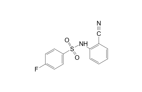 2'-cyano-4-fluorobenzenesulfonanilide