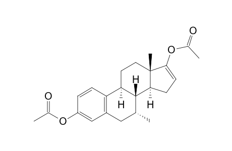 7.alpha.-Methylestra-1,3,5(10),16-tetraene-3,17-diol Diacetate