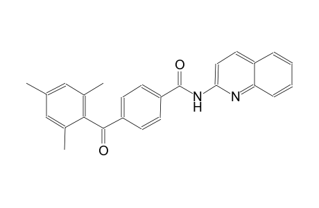 benzamide, N-(2-quinolinyl)-4-(2,4,6-trimethylbenzoyl)-
