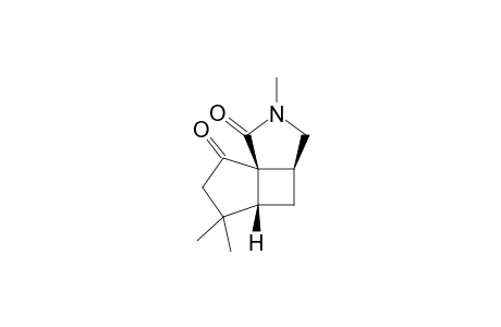 3,8,8-Trimethyl-2,10-dioxo-3-azatricyclo[5.3.0.0(1,5)]decane
