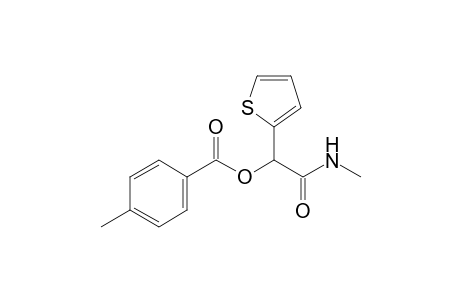 2-(4-Methylbenzoyloxy)-N-methyl-2-(2-thienyl)acetamide