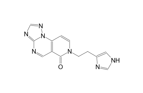 pyrido[3,4-e][1,2,4]triazolo[1,5-a]pyrimidin-6(7H)-one, 7-[2-(1H-imidazol-4-yl)ethyl]-
