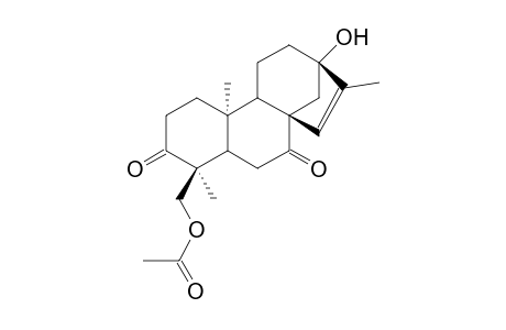 (ent)-18-Acetoxy-13-hydroxy-Kaur-15-ene-3,7-dione