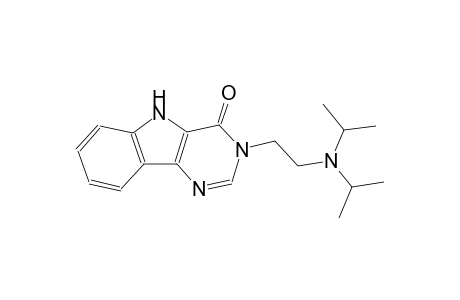 3-[2-(diisopropylamino)ethyl]-3,5-dihydro-4H-pyrimido[5,4-b]indol-4-one