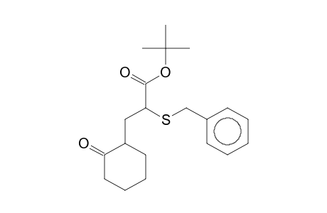2-(benzylthio)-3-(2-ketocyclohexyl)propionic acid tert-butyl ester