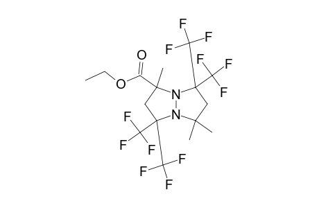 2,6,6-TRIMETHYL-4,4,8,8-TETRAKIS-(TRIFLUOROMETHYL)-1,5-DIAZABICYCLO-[3.3.0]-OCTANE-2-CARBOXYLIC-ACID,ETHYLESTER