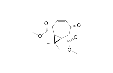 Dimethyl cis-8,8-dimethyl-5-oxobicyclo[5.1.0]oct-3-ene-1,7-dicarboxylate