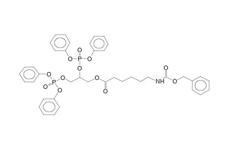RAC-1-O-(N-BENZYLOXYCARBONYL-6-AMINOHEXANOYL)-2,3-BIS(DIPHENYLPHOSPHO)GLYCEROL