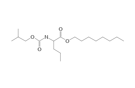 L-Norvaline, N-isobutoxycarbonyl-, octyl ester