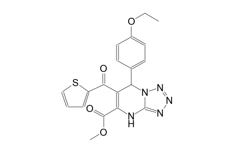 tetrazolo[1,5-a]pyrimidine-5-carboxylic acid, 7-(4-ethoxyphenyl)-4,7-dihydro-6-(2-thienylcarbonyl)-, methyl ester