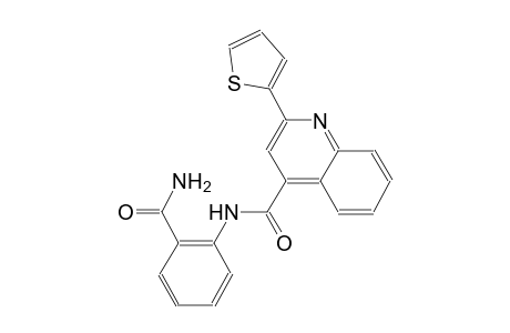N-[2-(aminocarbonyl)phenyl]-2-(2-thienyl)-4-quinolinecarboxamide