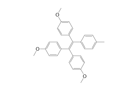 Benzene, 1,1',1''-[1-(4-methylphenyl)-1-ethenyl-2-ylidene]tris[4-methoxy-