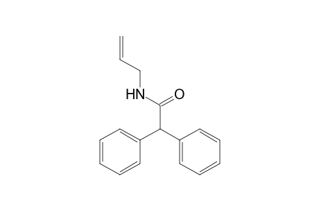 2,2-Diphenyl-N-prop-2-enyl-ethanamide