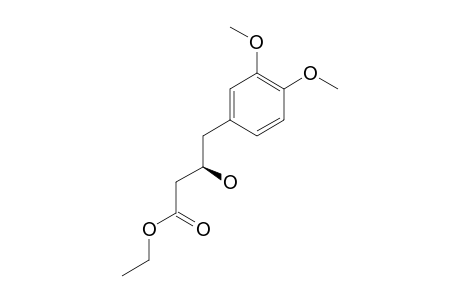(R)-(-)-ETHYL_3-HYDROXY-4-(3,4-DIMETHOXYPHENYL)-BUTANOATE
