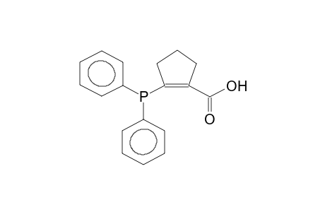 2-DIPHENYLPHOSPHINOCYCLOPENTENE-1-CARBOXYLIC ACID