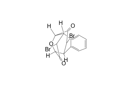 1,4:2,5-Diethano-3-benzoxepin-11,12-dione, 10,13-dibromo-1,2,4,5-tetrahydro-, (1.alpha.,2.alpha.,4.beta.,5.beta.,10S*,13R*)-