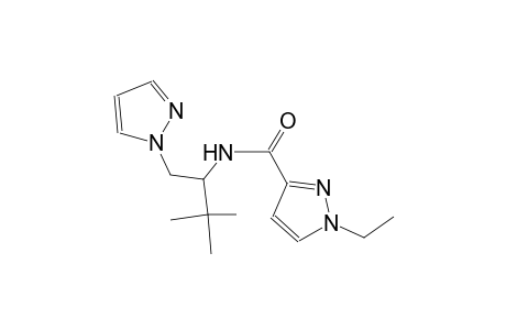N-[2,2-dimethyl-1-(1H-pyrazol-1-ylmethyl)propyl]-1-ethyl-1H-pyrazole-3-carboxamide