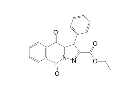 1-acetyl-5-benzoyl-4-phenyl-2-pyrazoline-3-carboxylic acid, ethyl ester