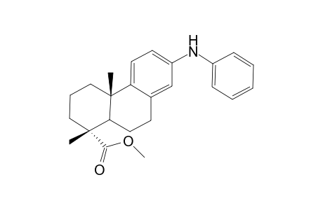 (1R,4aS)-1,4a-Dimethyl-7-phenylamino-1,2,3,4,4a,9,10,10a-octahydro-phenanthrene-1-carboxylic acid methyl ester