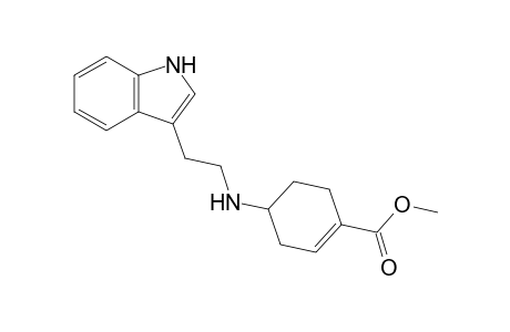 4-[2-(1H-indol-3-yl)ethylamino]-1-cyclohexenecarboxylic acid methyl ester