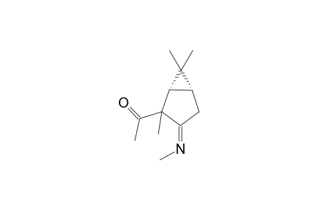 1-[(1S,5R)-2,6,6-Trimethyl-3-methyliminobicyclo[3.1.0]hex-2-yl]ethanone