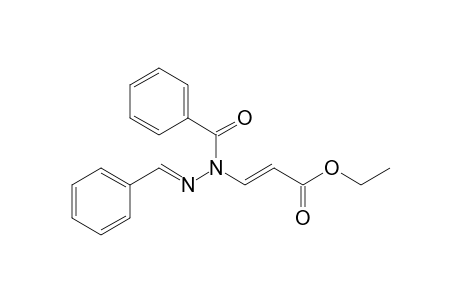 (E)-Ethyl 3-[(E)-1-Benzoyl-2-benzylidenehydrazinyl]acrylate