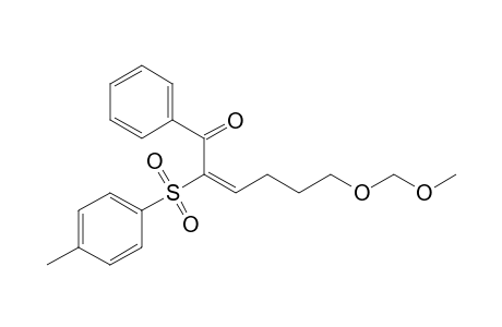 (E)-6-(Methoxymethoxy)-1-phenyl-2-tosyl-2-hexen-1-one