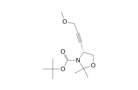 (R)-2,2-Dimethyl-3-(tert-butoxycarbonyl)-4-(3-methoxy-1-propynyl)oxazolidine