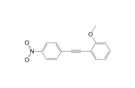 1-Methoxy-2-[2-(4-nitrophenyl)ethynyl]benzene