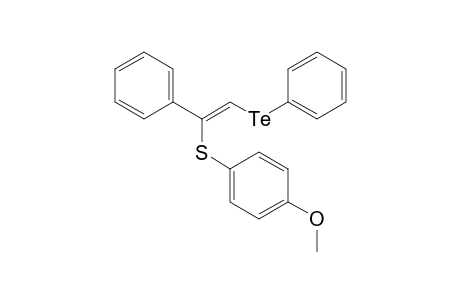 (Z)-2-(phenyltelluro)-1-(4-methoxylphenylthio)styrene