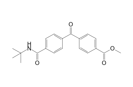Methyl 4-[4'-(N-t-butylaminocarbonyl)benzoyl]-benzoate
