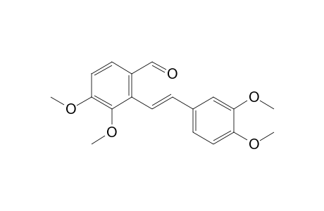 2-[(E)-2-(3,4-dimethoxyphenyl)ethenyl]-3,4-dimethoxy-benzaldehyde